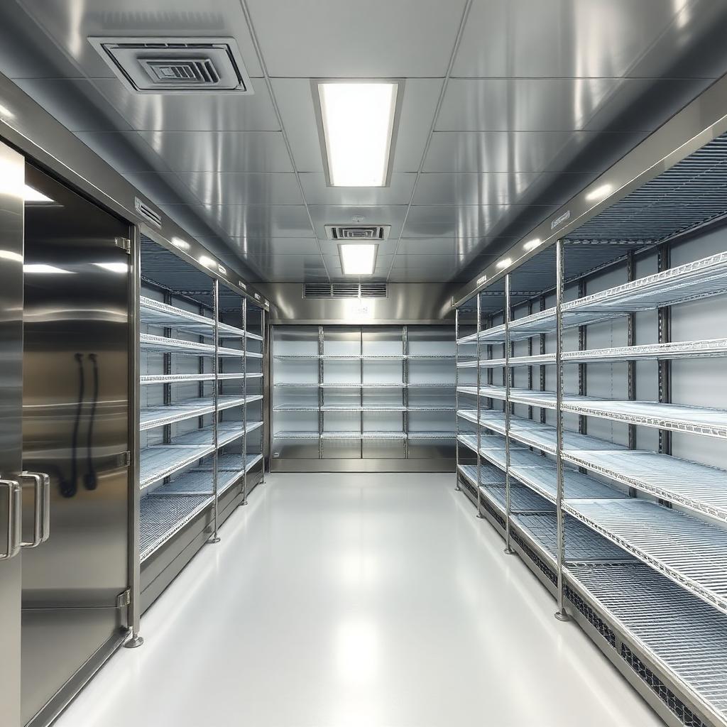 Chambre froide industrielle