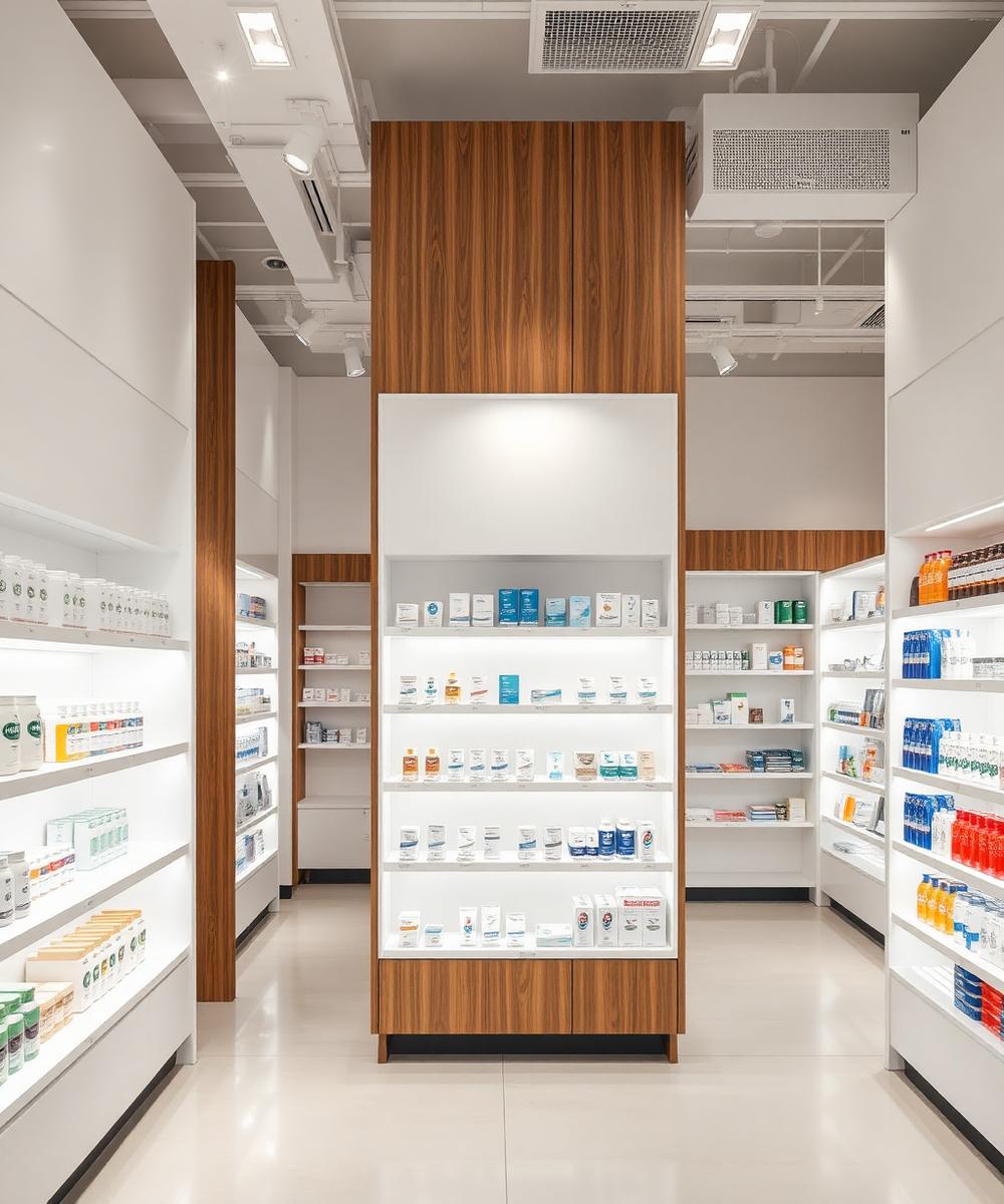 Aménagement pharmacie & parapharmacie